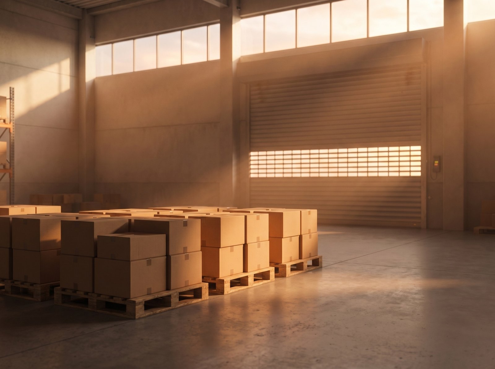 Parcels staged for dispatch at an Inspire facility