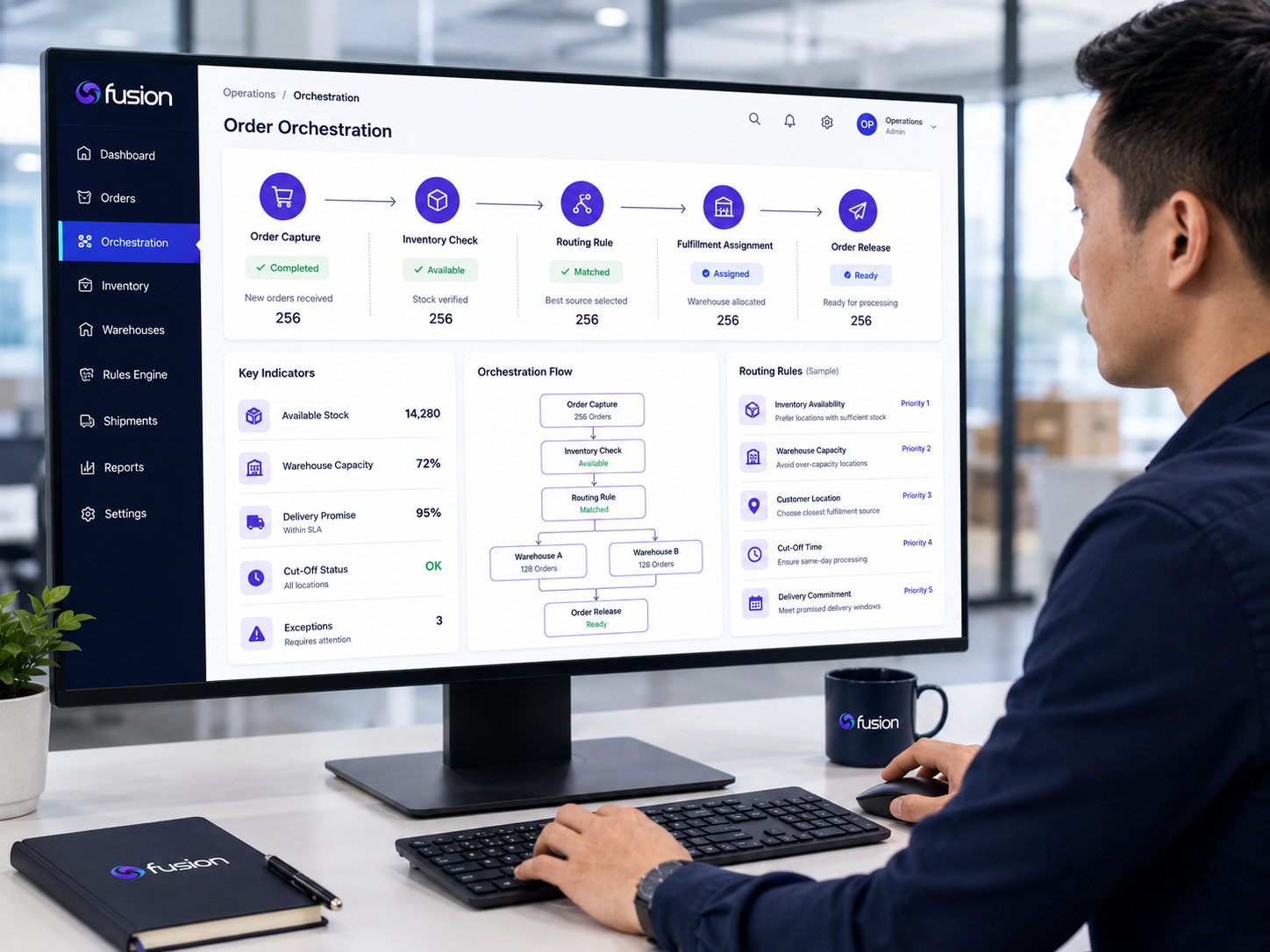 distributed order management system