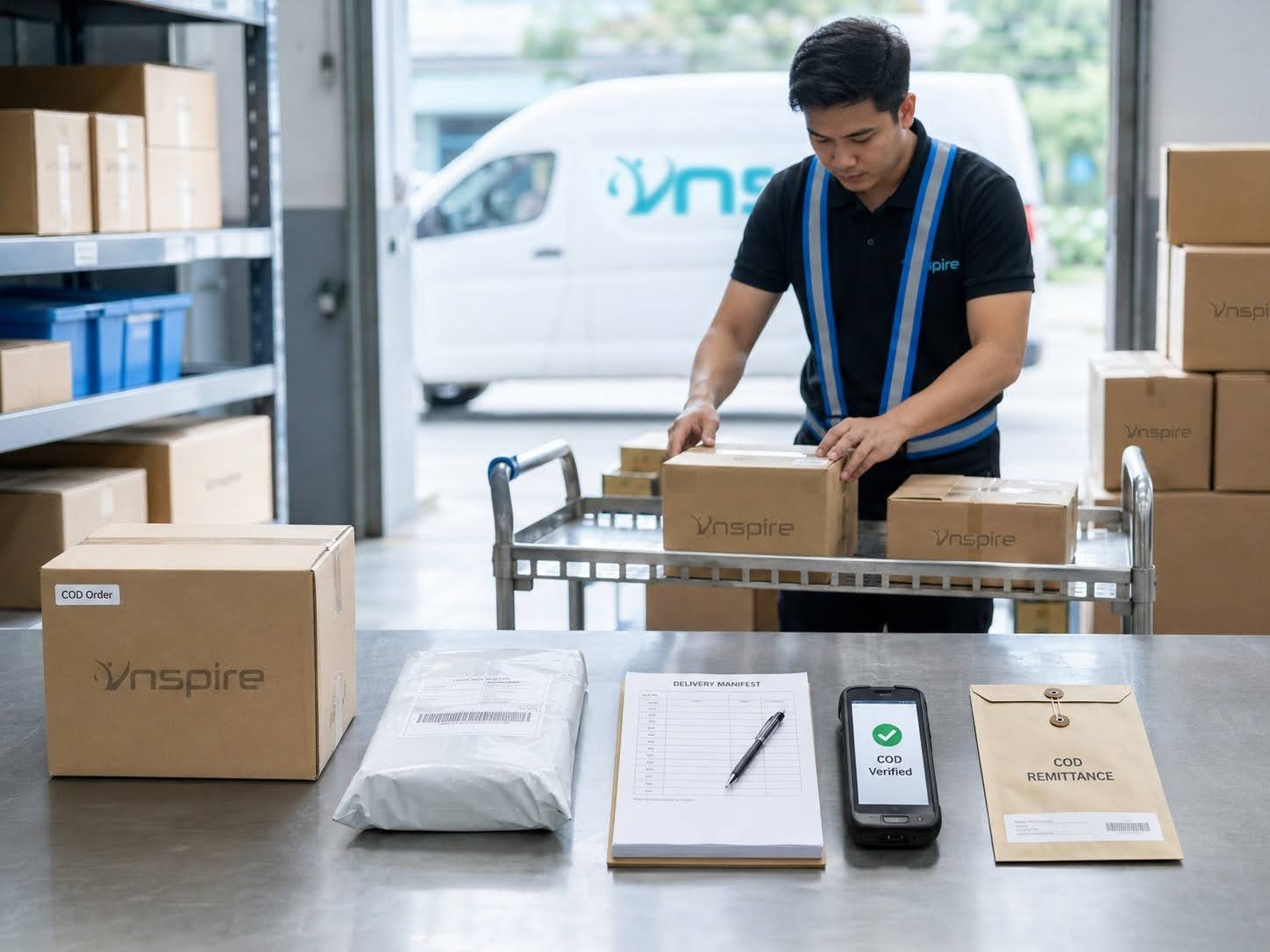 process of cash on delivery