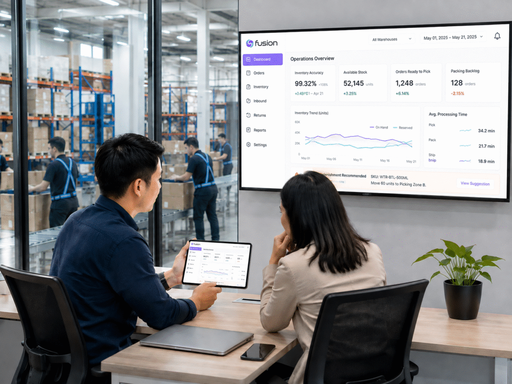 Real-time inventory tracking