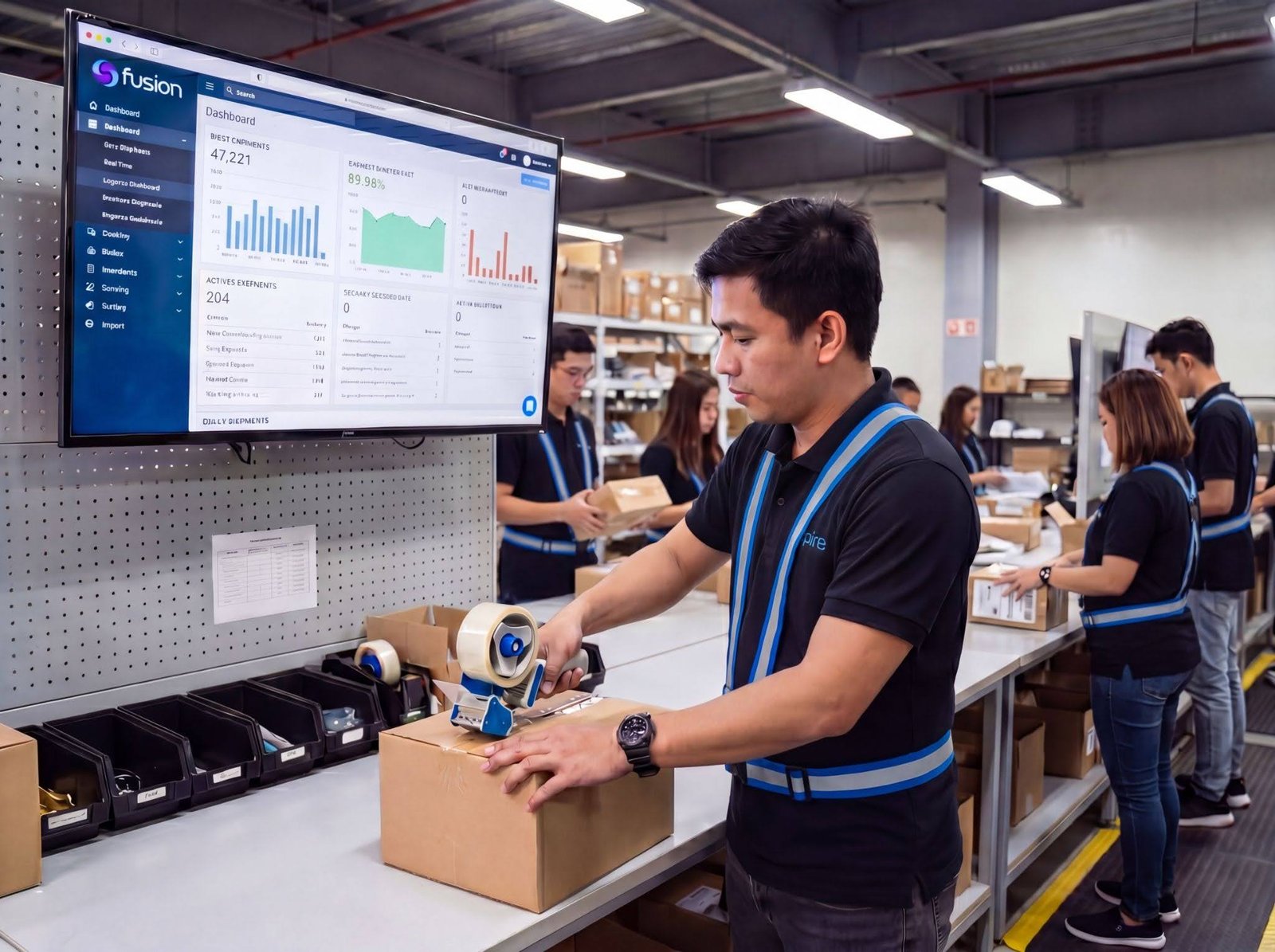 logistics dashboard KPIs