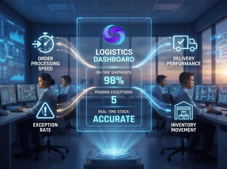 logistics dashboard KPIs